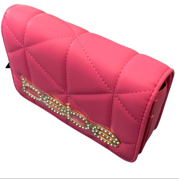 NWT. Bebe Pink Crossbody bag - Picture 5 of 16